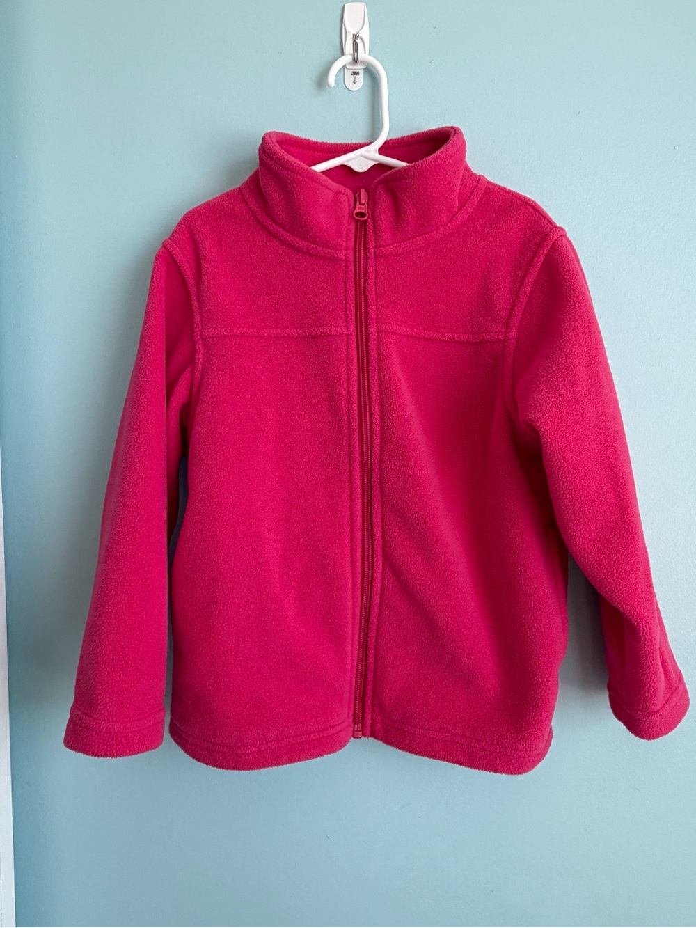 Cabela’s Kids XS Hot Pink Fleece Full Zip Jacket